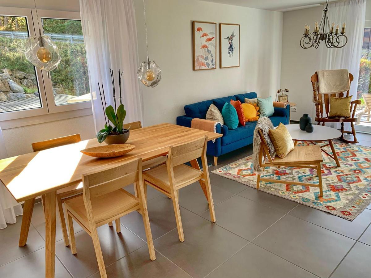 Bueelbad - Relax Holiday Apartment คันเดอร์ชเตค ภายนอก รูปภาพ