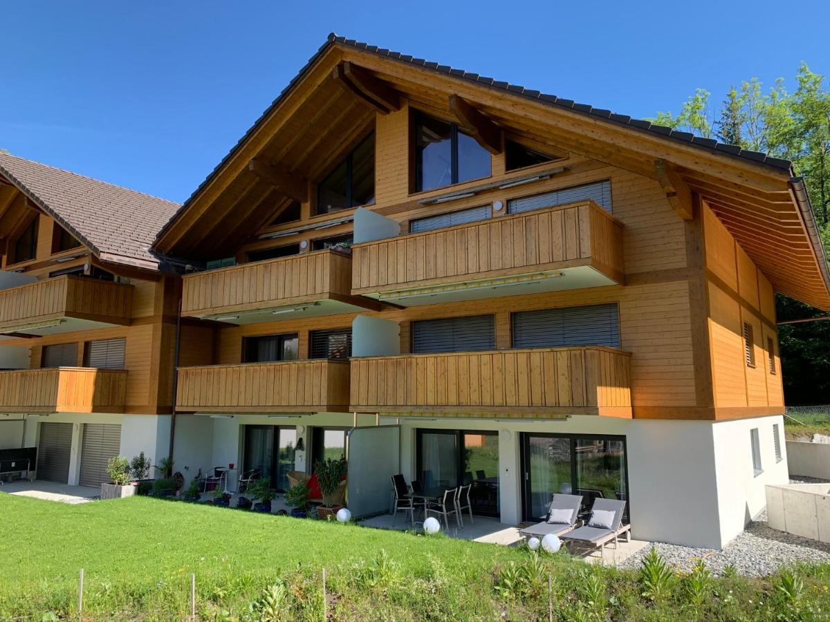 Bueelbad - Relax Holiday Apartment คันเดอร์ชเตค ภายนอก รูปภาพ
